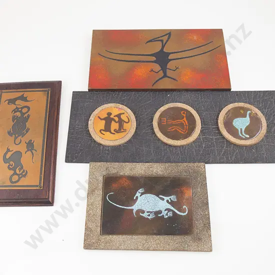 Collection NZ Made Enamel on Copper Ware