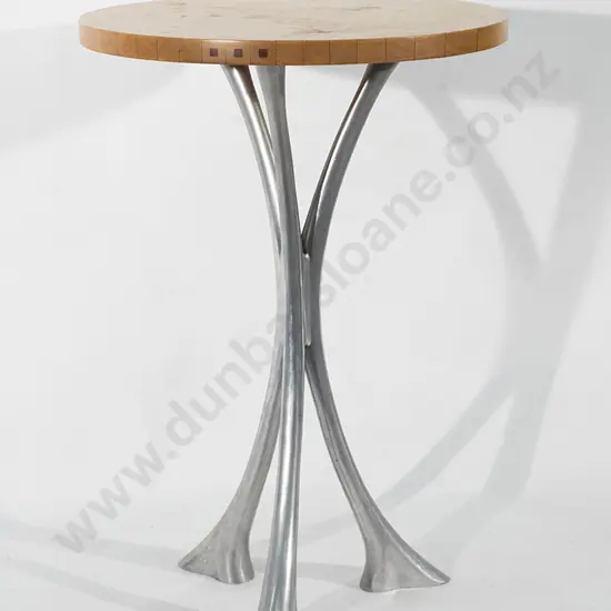 Pine Circular Top Occasional Table