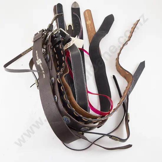 Collection EX23 Leather Belts (12)