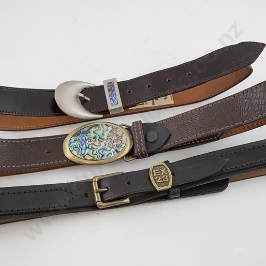 Collection EX23 Leather Belts (12)