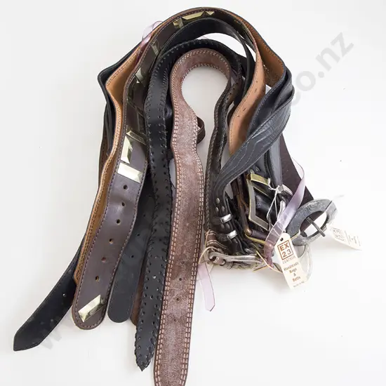 Collection EX23 Leather Belts (12)