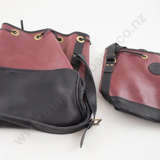 Matching Large and Small Draw String Duffel Bags