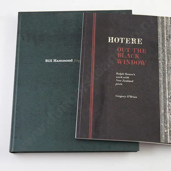 Two Volumes - Ralph Hotere & Bill Hammond