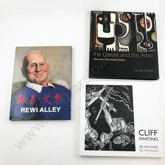 Three Maori Art Reference Volumes