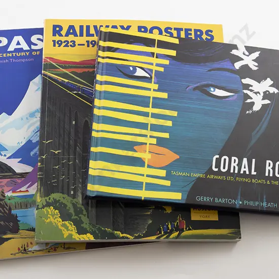 Three NZ Poster/Advertising Volumes