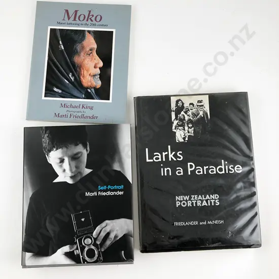 Three Marti Friedlander Volumes