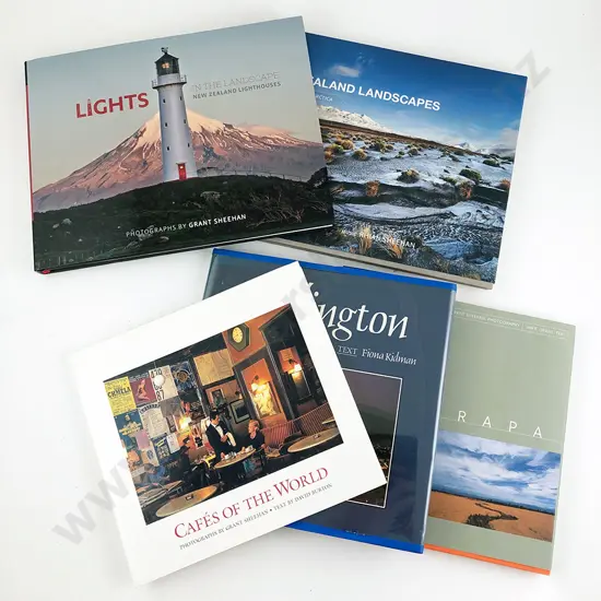 Five Grant Sheehan Photography Volumes