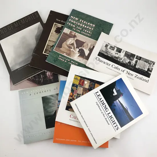 Nine NZ Photographic Related Volumes