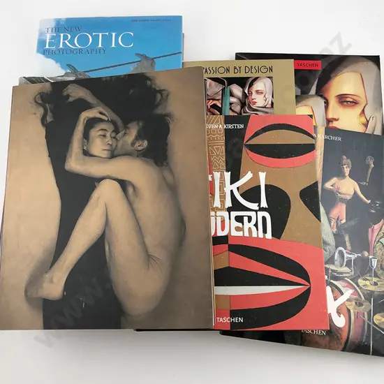 Ten Photographic And Design Related Volumes