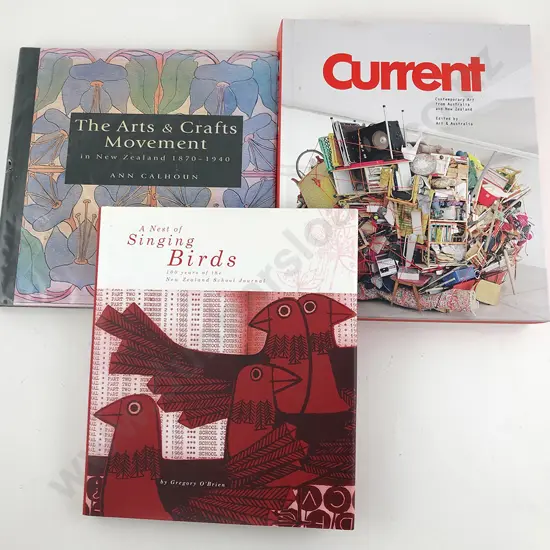 Three NZ Art Related Volumes