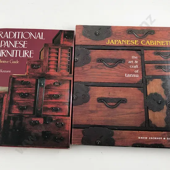 Two Japanese Furniture Volumes
