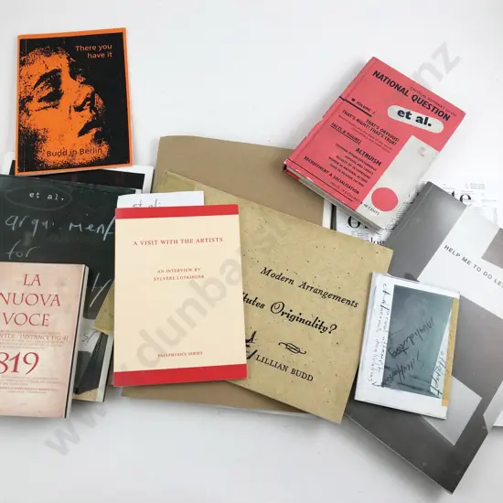 Ten Volumes Relating To Lillian Budd and et al