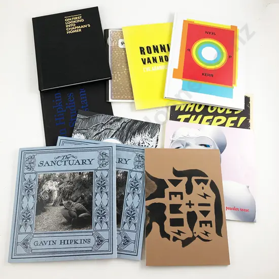 13 Various NZ Art Books & Booklets