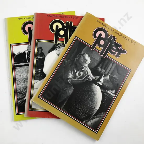 New Zealand Potter Magazine Publications