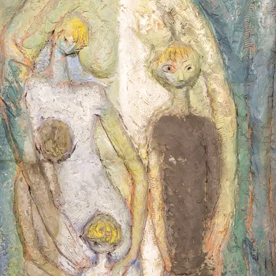 Muriel Moody Family Group Panel