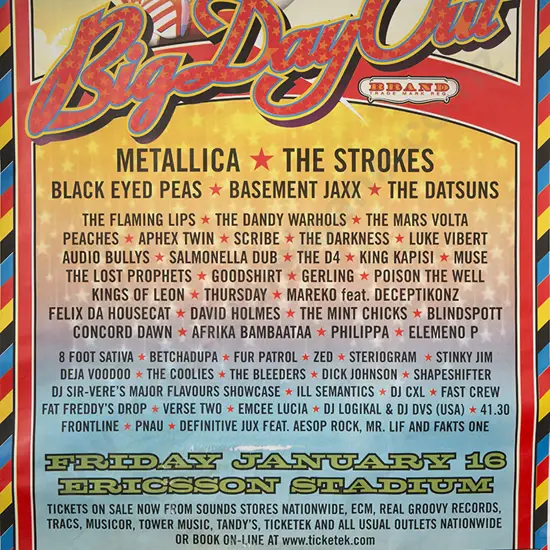 Eleven Large Modern Posters