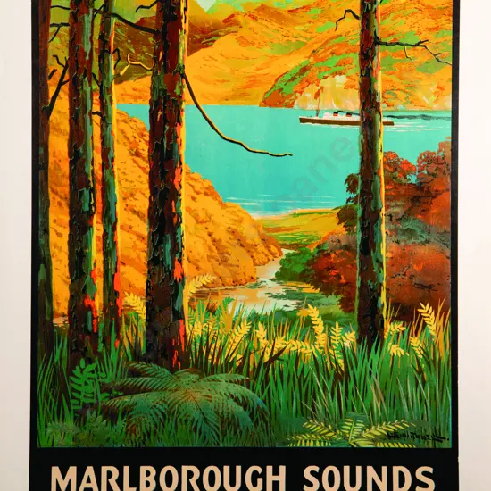NZ Poster of Marlborough Sounds