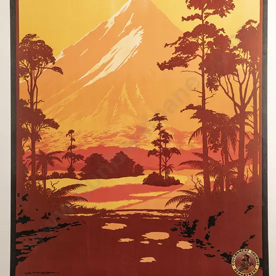 NZ Poster of Mt Egmont