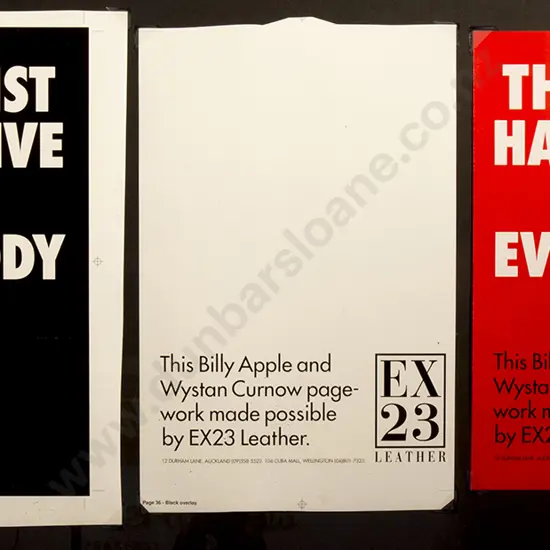 Framed Magazine Pages