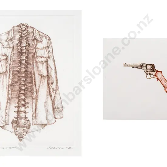 Barry Cleavin - Remedial Shirt & Ladies Hand Gun (2)