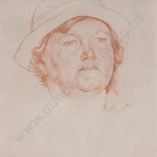 H Linley Richardson - Woman in Hat
