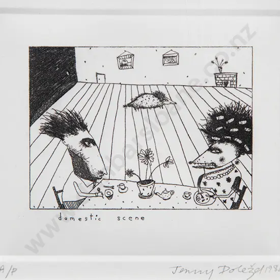 Jenny Dolezel - Domestic Scene