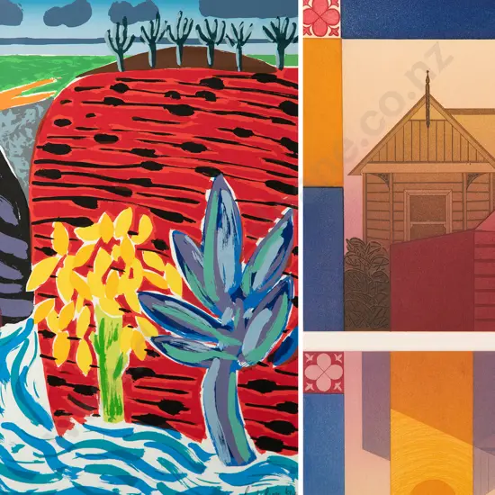 Beverley Neutse, Brenda Hartin & Mark Hunt prints (3)