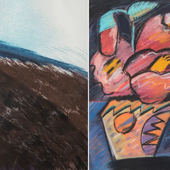 Anna Palmer pastel & Felicity West print (2)