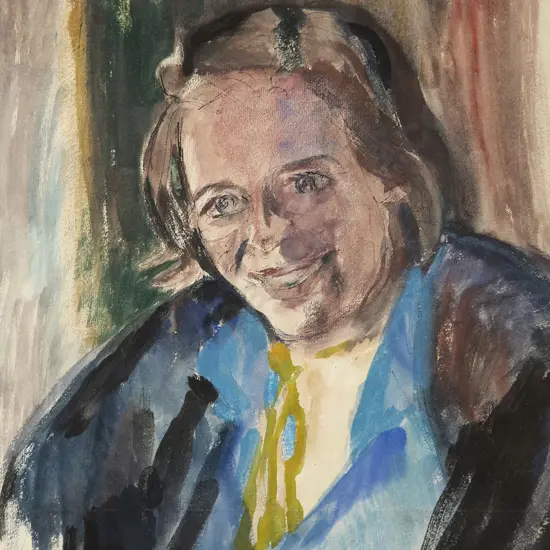 Helen Crabb (Barc) - Portrait of Pat Fry