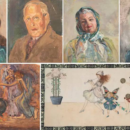 Mabel Still - Various unframed (6)