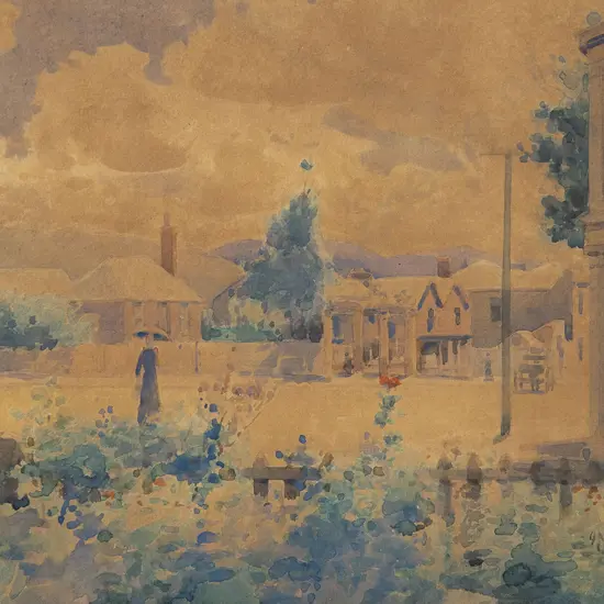 Attrib J M Nairn - Cuba Street/ Webb Street