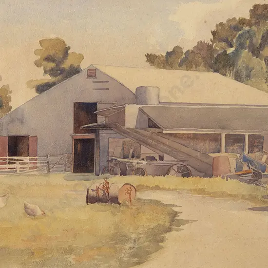 M L Hare, Attrib Nugent Welch & Arthur Black w/c (3)