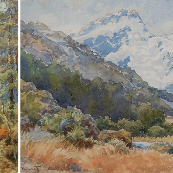 C H Howorth watercolours (2)