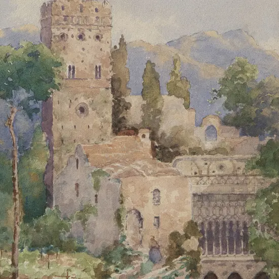 C H Howorth - Rufolo Place Ravello