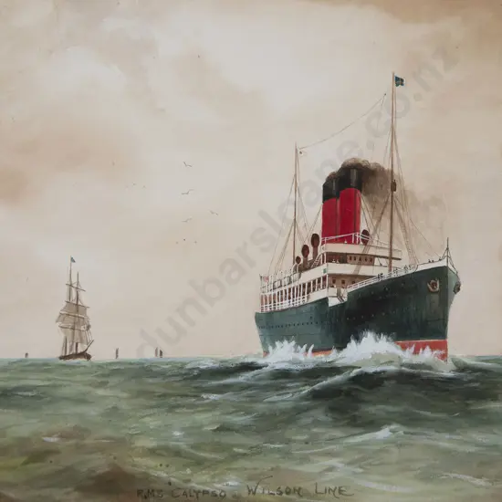 F Sherman - RMS Calypso, Wilson Line