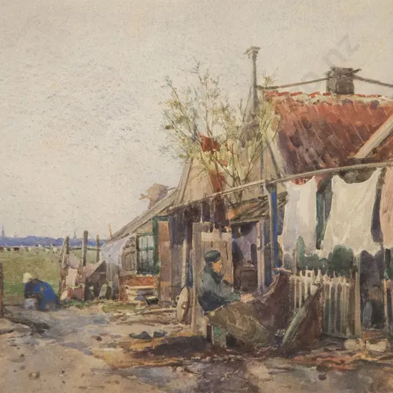 George Haite - Washerwomen