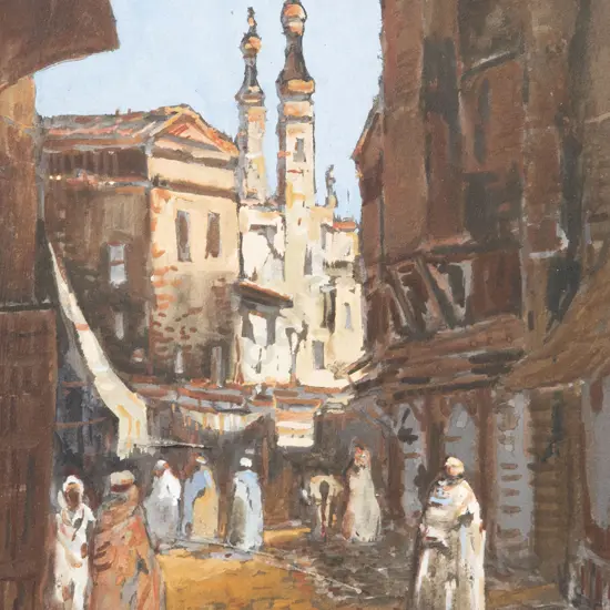 Blythe Fletcher - Arabian Market Scene