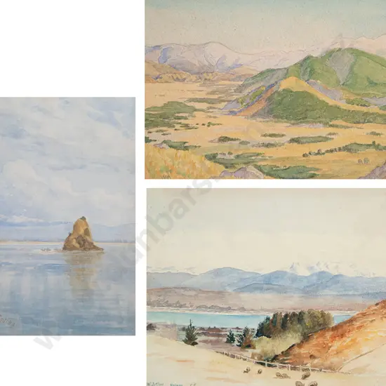 F A Fletcher, W H Allen & J A Topless (3)