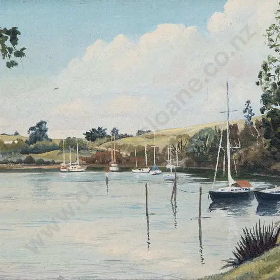 Roy Cunliffe - Calm Boat Harbor