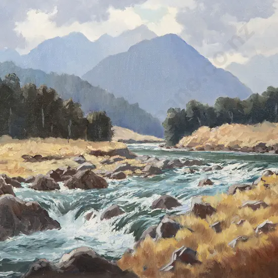 E B Lattey - Lewis River