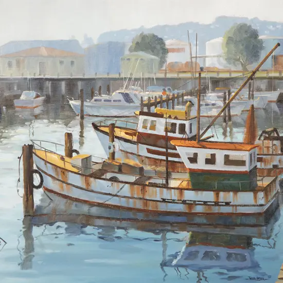 Trevor Hayter - Ebb Tide, Iron Pot, Napier