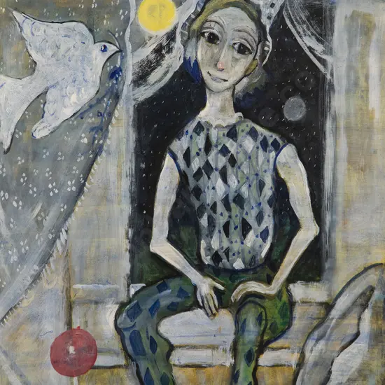 Ellinore Ginn - Clown and Dove