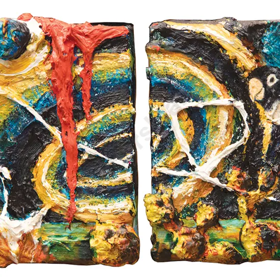 Geoff Dixon - Bird/Cactus Patch