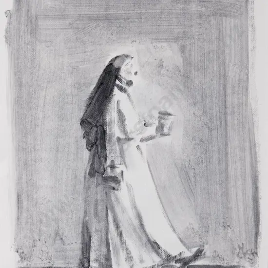 Joanna Braitewaite - Nun with takeaway coffees