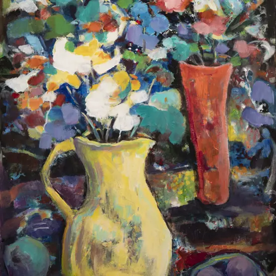Elizabeth Kay - Bright Flowers and Pots