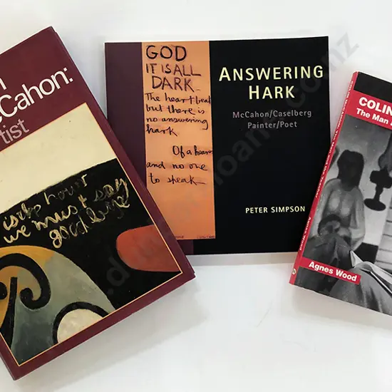 Three Colin McCahon Volumes