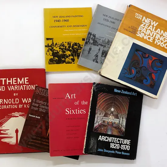 NZ Art Reference Volumes (7)