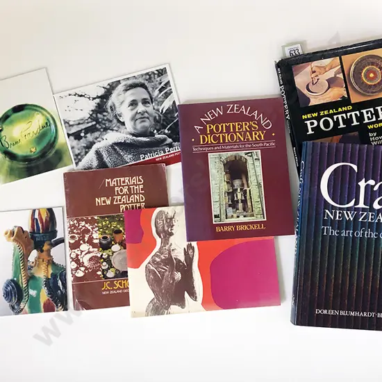 NZ Applied Art Reference Volumes (8)