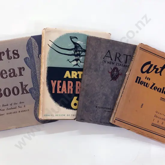 Five NZ Art Year Books