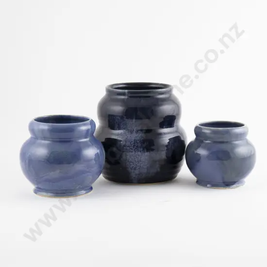 Three Crown Lynn Baluster Vases